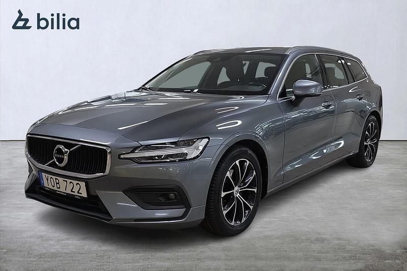 Grå Begagnad 2018 Volvo V60 Momentum Kombi | 199 000 kr (Marknadspris) - Bild 1/3
