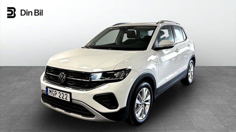 Smokey grey metallic Ny 2024 VW T-Cross Edition SUV | 239 000 kr (Superpris) - Bild 1/4
