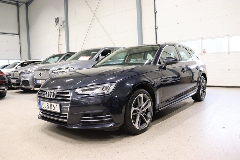 Blå Begagnad 2016 Audi A4 Kombi | 149 800 kr (Marknadspris) - Bild 1/4