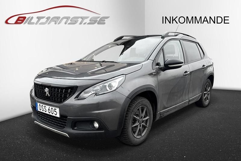 Grå Begagnad 2018 Peugeot 2008 GT-line SUV | 124 900 kr (Marknadspris) - Bild 1/4