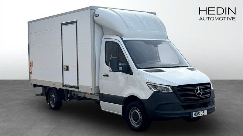 Vit (white) Begagnad 2021 Mercedes Sprinter Van | 424 875 kr (Marknadspris) - Bild 1/4