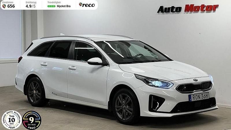 Vit Begagnad 2020 Kia Ceed Sportswagon Kombi | 179 900 kr (Bra pris) - Bild 1/3