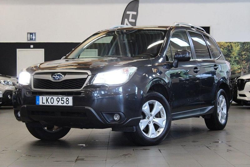 Mörkgrå Begagnad 2014 Subaru Forester SUV | 149 900 kr (Marknadspris) - Bild 1/4