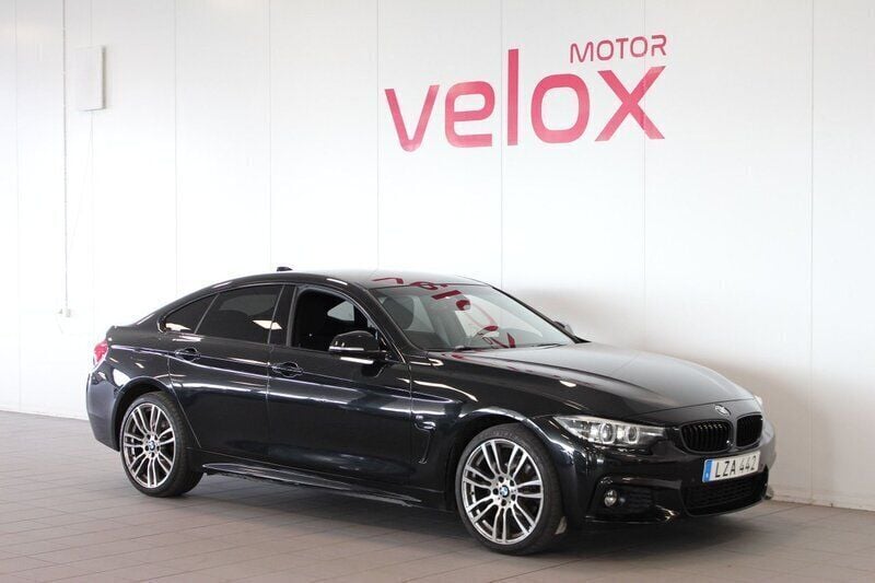 Svart Begagnad 2018 BMW 420 Gran Coupé M Sport Sportkupé | 279 900 kr (Marknadspris) - Bild 1/4
