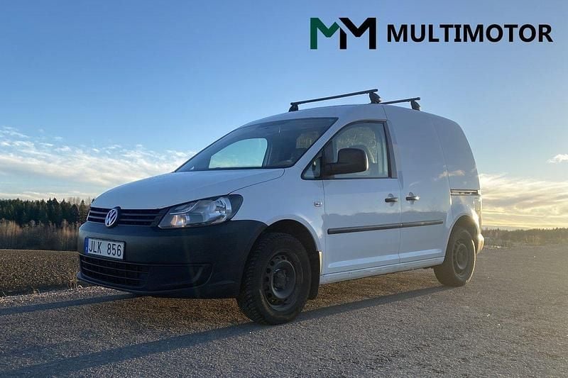 Vit Begagnad 2011 VW Caddy Minibuss | 45 000 kr (Bra pris) - Bild 1/4