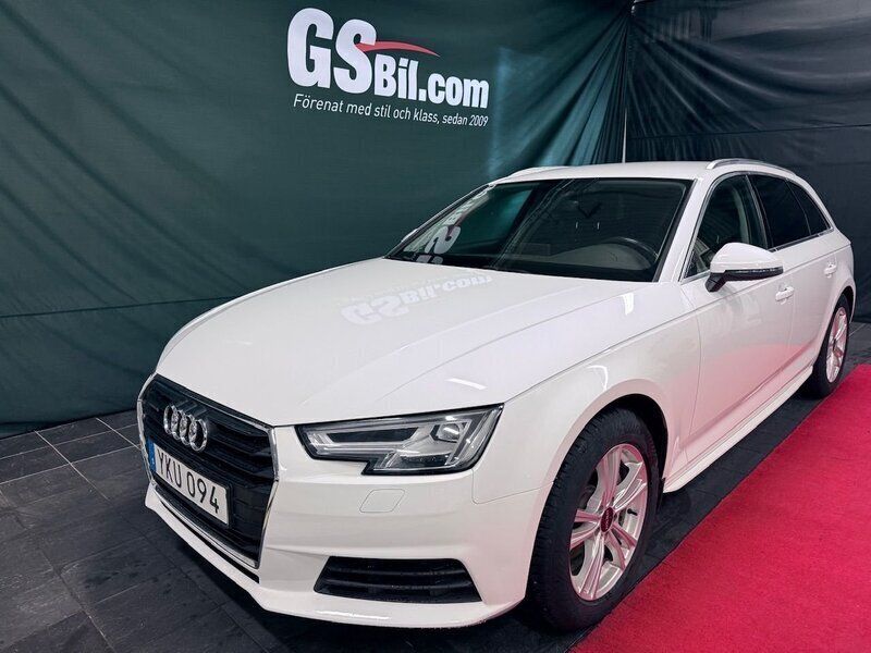 Vit Begagnad 2017 Audi A4 Proline Kombi | 177 900 kr (Marknadspris) - Bild 1/4
