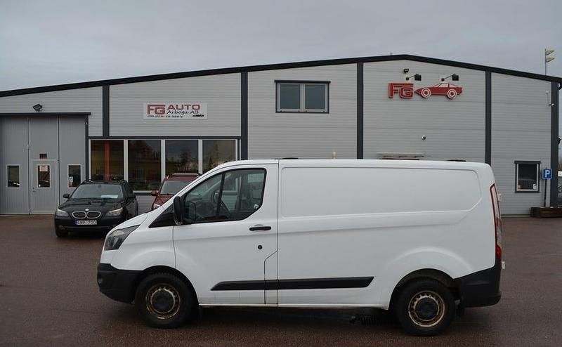 Vit Begagnad 2014 Ford Transit Custom Van | 74 900 kr (Bra pris) - Bild 1/4