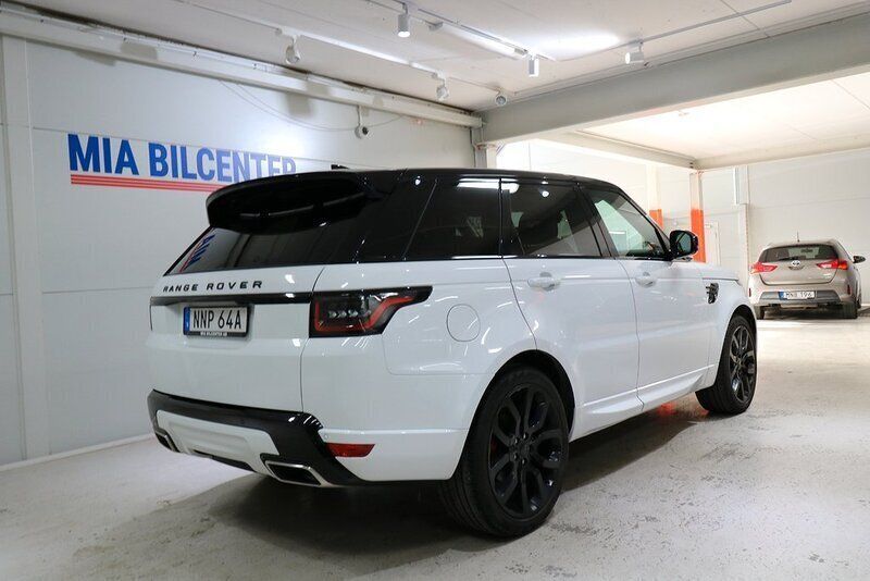 Begagnad Land Rover Range Rover Sport 249 HK (183 kW) 2019 Vit SUV