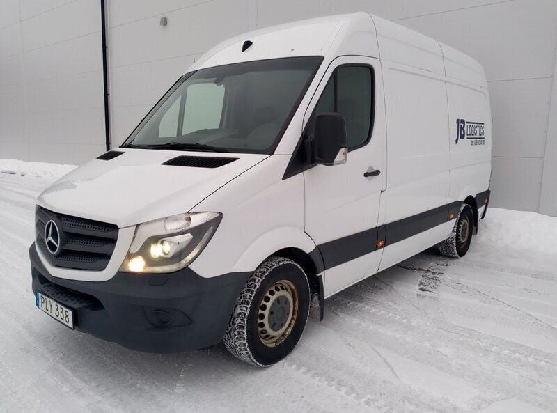 Vit Begagnad 2017 Mercedes Sprinter Van | 199 500 kr (Marknadspris) - Bild 1/4