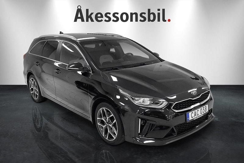 Svart Begagnad 2019 Kia Ceed GT-Line Kombi | 209 000 kr (Marknadspris) - Bild 1/4