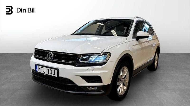 Vit Begagnad 2020 VW Tiguan Executive SUV | 269 900 kr (Bra pris) - Bild 1/4