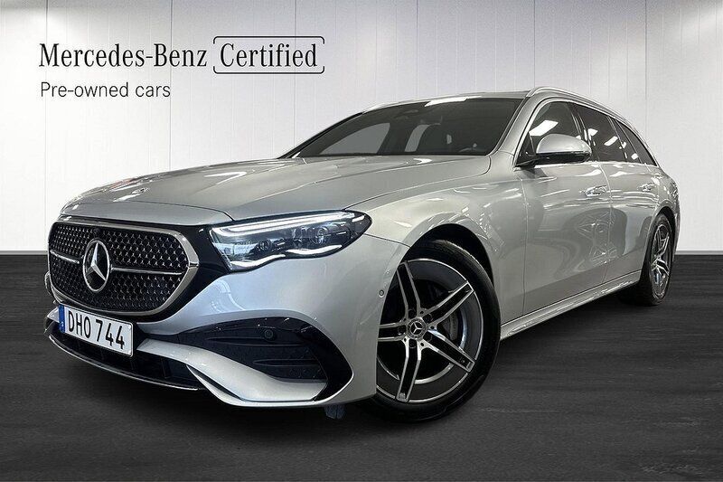 Silver Begagnad 2023 Mercedes E300 Premium Kombi | 629 000 kr (Superpris) - Bild 1/4