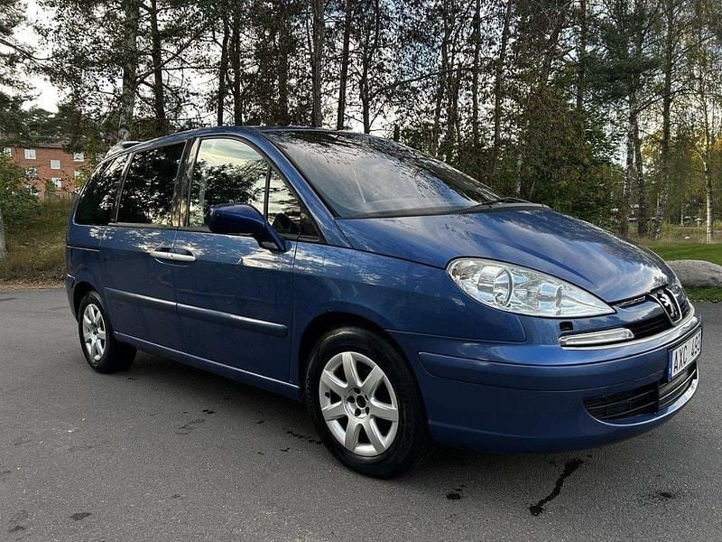 Blå Begagnad 2007 Peugeot 807 Minibuss | 22 000 kr - Bild 1/4