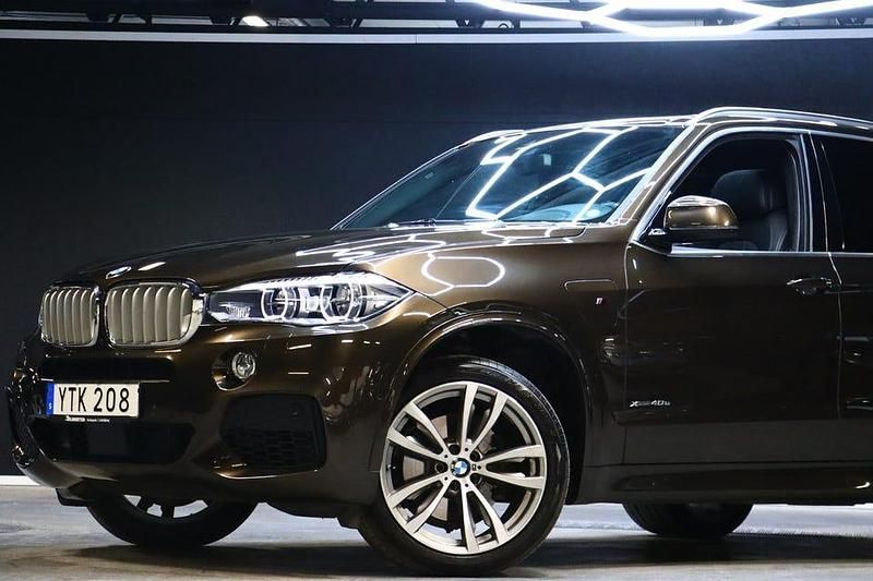 Begagnad BMW X5 M Sport 313 HK (230 kW) 2018 Brun SUV