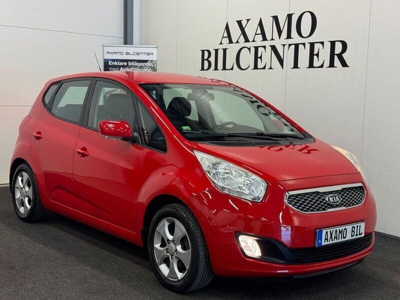 Röd Begagnad 2009 Kia Venga 2 Halvkombi | 29 900 kr (Bra pris) - Bild 1/4