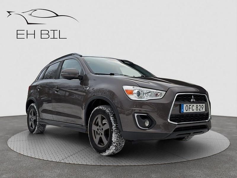 Begagnad Mitsubishi ASX 117 HK (86 kW) 2015 Brun SUV
