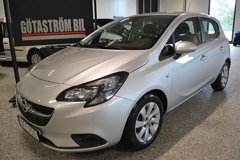 Grå Begagnad 2016 Opel Corsa Enjoy Halvkombi | 75 000 kr (Marknadspris) - Bild 1/4