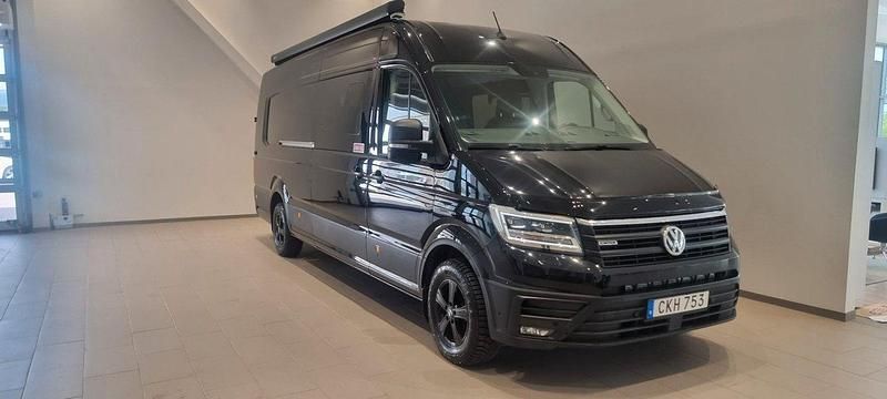 Svart Begagnad 2022 VW Crafter Van | 829 000 kr - Bild 1/4