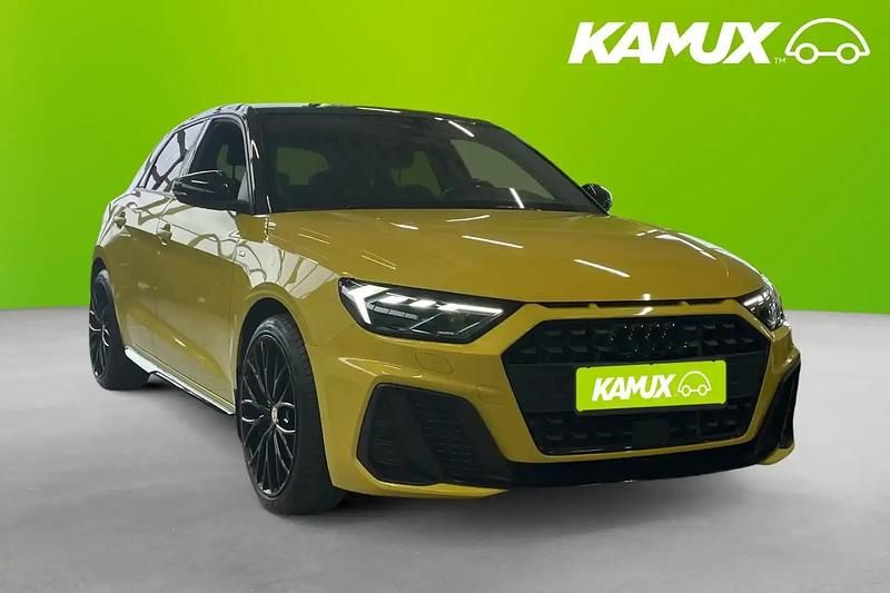 Begagnad Audi A1 S-Line 150 HK (110 kW) 2019 Gul/beige Halvkombi