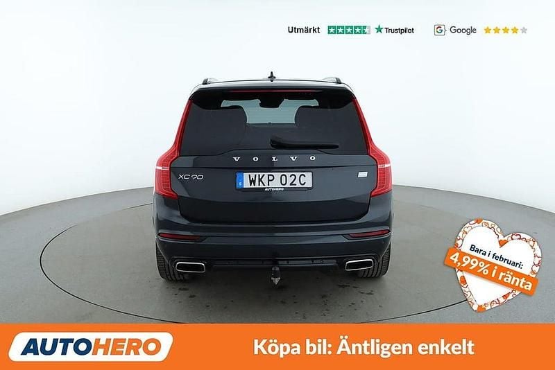 Begagnad Volvo XC90 R-Design 397 HK (291 kW) 2020 Grå SUV