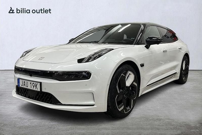 Vit Begagnad 2023 Zeekr 001 Privilege AWD Halvkombi | 629 900 kr (Marknadspris) - Bild 1/4