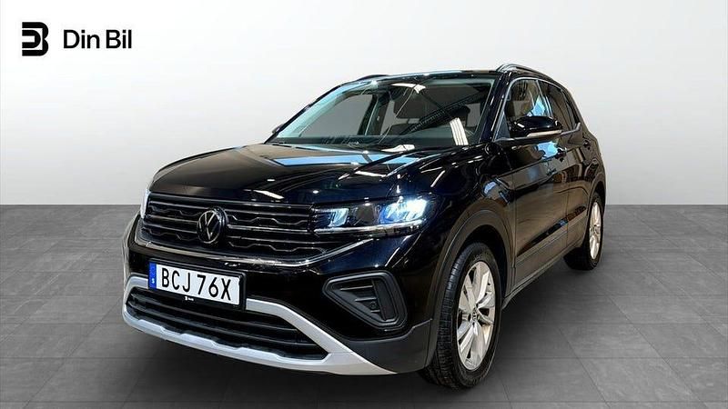 Svart Begagnad 2024 VW T-Cross Life SUV | 259 900 kr (Marknadspris) - Bild 1/4