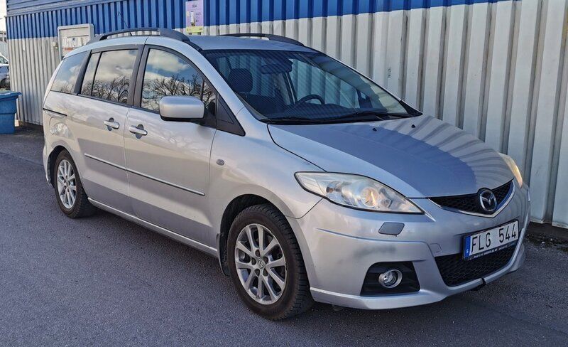 Grå Begagnad 2008 Mazda 5 Comfort Minibuss | 21 900 kr (Superpris) - Bild 1/4