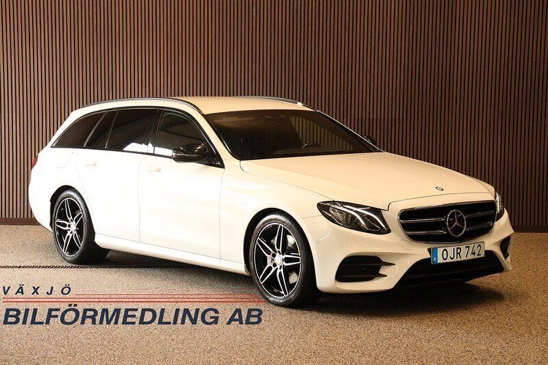Vit Begagnad 2016 Mercedes E220 AMG Kombi | 299 000 kr (Lite dyr) - Bild 1/4