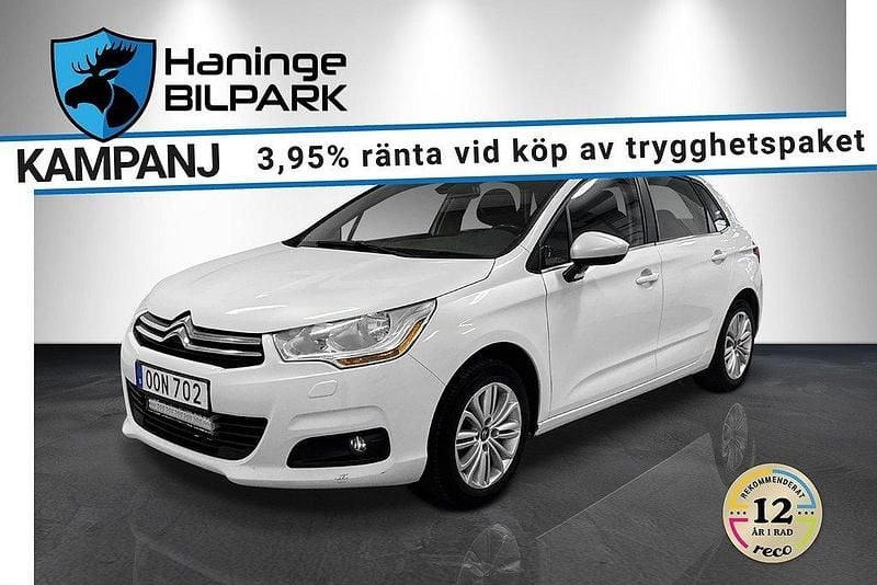 Vit Begagnad 2014 Citroën C4 Halvkombi | 74 900 kr (Bra pris) - Bild 1/2