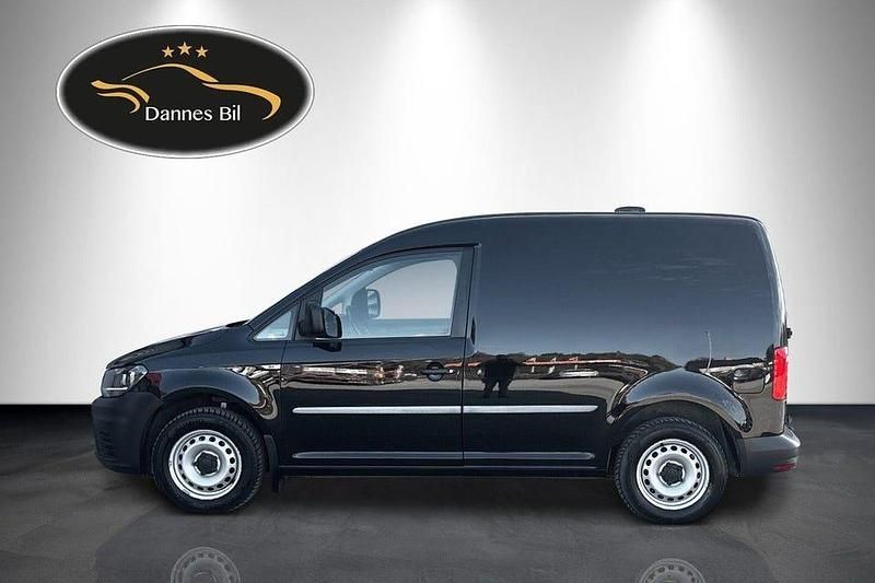 Svart Begagnad 2019 VW Caddy Minibuss | 155 000 kr (Marknadspris) - Bild 1/4