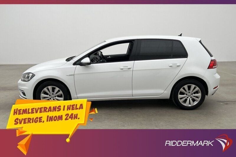 Vit Begagnad 2018 VW Golf VII Halvkombi | 134 800 kr (Marknadspris) - Bild 1/3