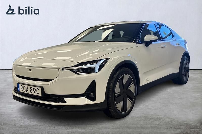 Ny Polestar 2 Long Range Dual motor 11 kW (15 HK) 2025 Vit Halvkombi