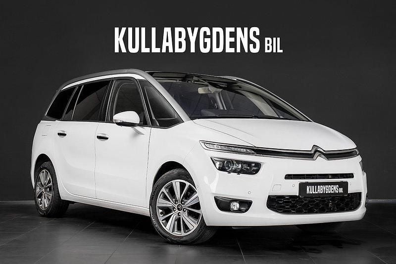 Vit Begagnad 2016 Citroën Grand C4 Picasso Minibuss | 89 000 kr (Bra pris) - Bild 1/4