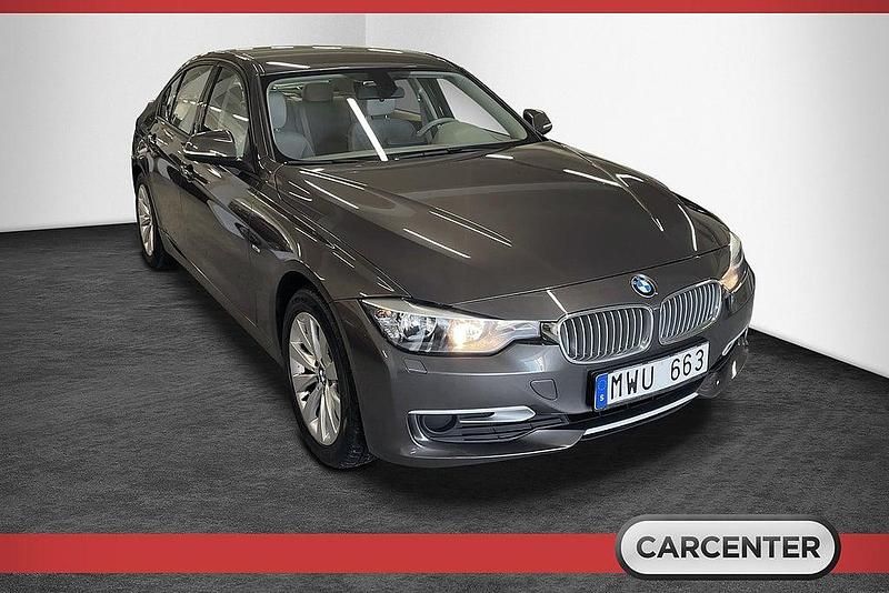 Begagnad BMW 320 184 HK (135 kW) 2012 Brun Sedan