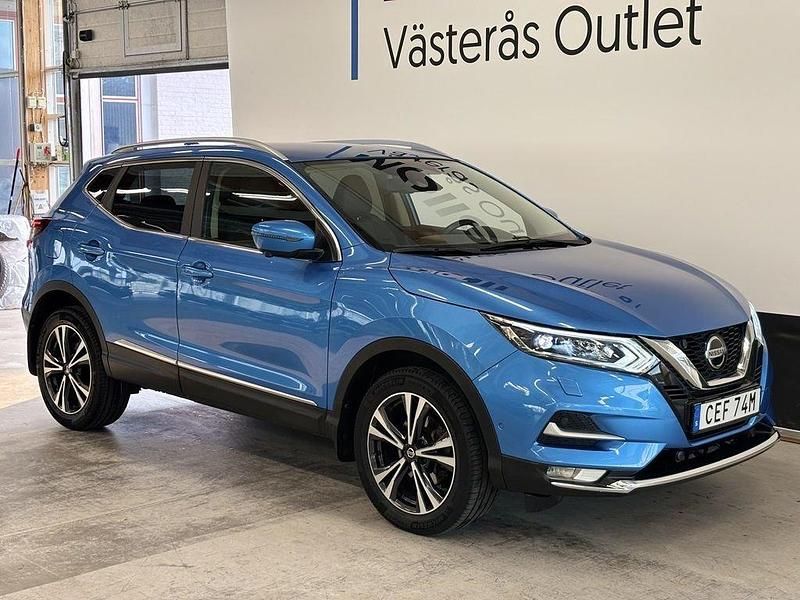 Blå Begagnad 2021 Nissan Qashqai 360º SUV | 199 900 kr (Superpris) - Bild 1/4