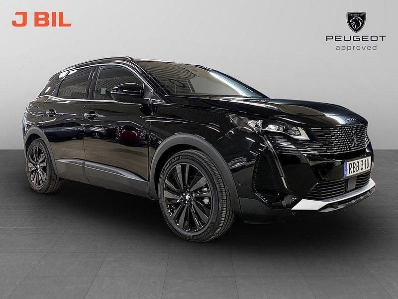 Svart Begagnad 2024 Peugeot 3008 GTi SUV | 269 900 kr (Bra pris) - Bild 1/4
