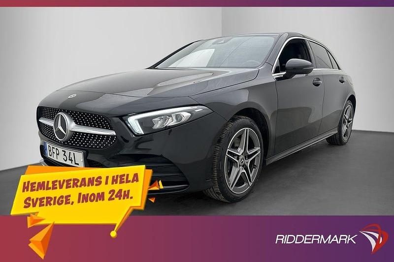 Begagnad Mercedes A250 AMG 218 HK (160 kW) 2022 Svart