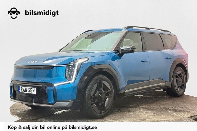 Blå Begagnad 2023 Kia EV9 GT-Line SUV | 694 900 kr - Bild 1/3