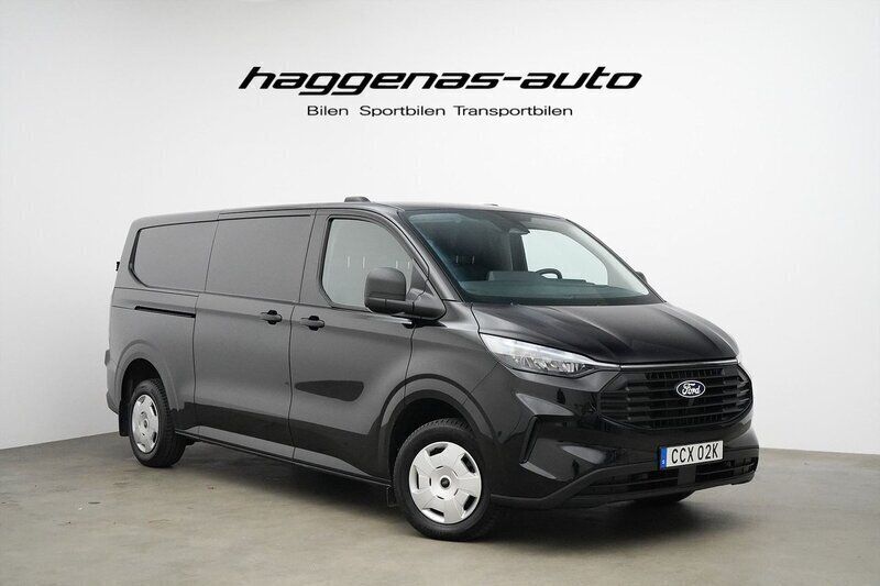 Svart Begagnad 2024 Ford Transit Custom Van | 469 000 kr (Marknadspris) - Bild 1/4