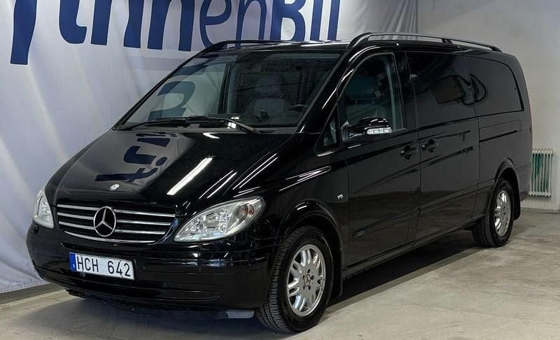 Svart Begagnad 2008 Mercedes Viano Minibuss | 119 900 kr (Marknadspris) - Bild 1/4
