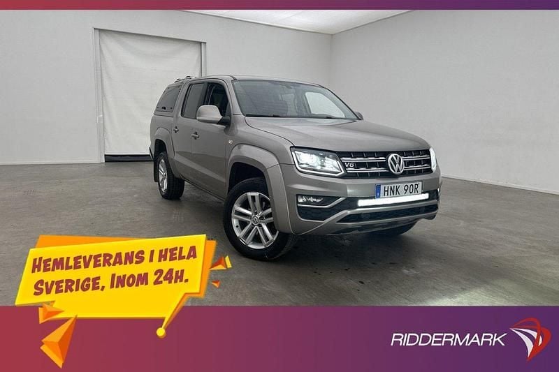 Ljusbrun (lbrun) Begagnad 2019 VW Amarok Pickup | 299 800 kr (Superpris) - Bild 1/3