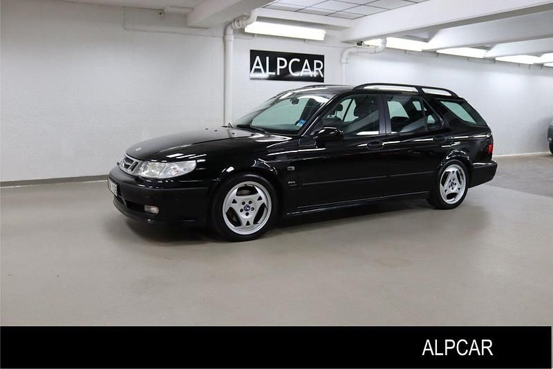 Svart Begagnad 2000 Saab 9-5 Aero Kombi | 69 900 kr - Bild 1/4