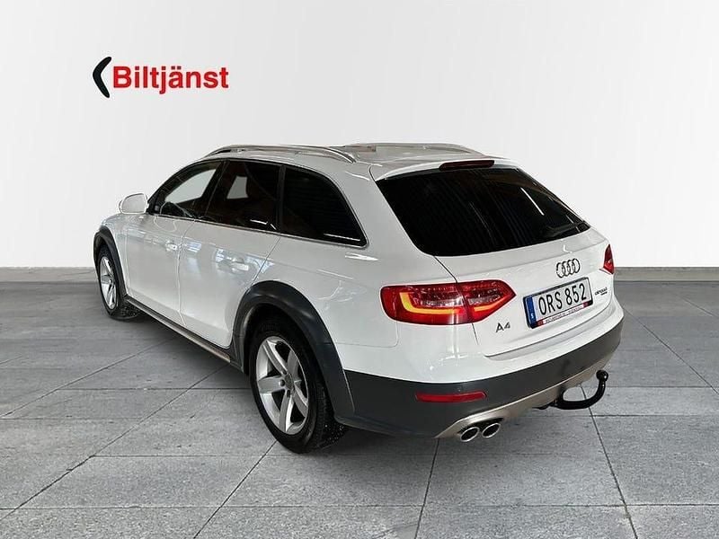 Begagnad Audi A4 Allroad 192 HK (141 kW) 2014 Vit Kombi