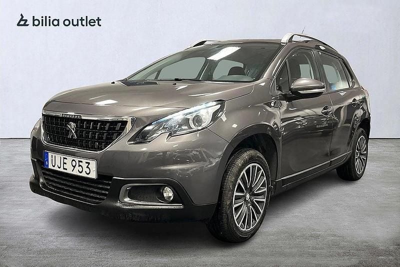 Begagnad Peugeot 2008 82 HK (60 kW) 2017 Grå SUV