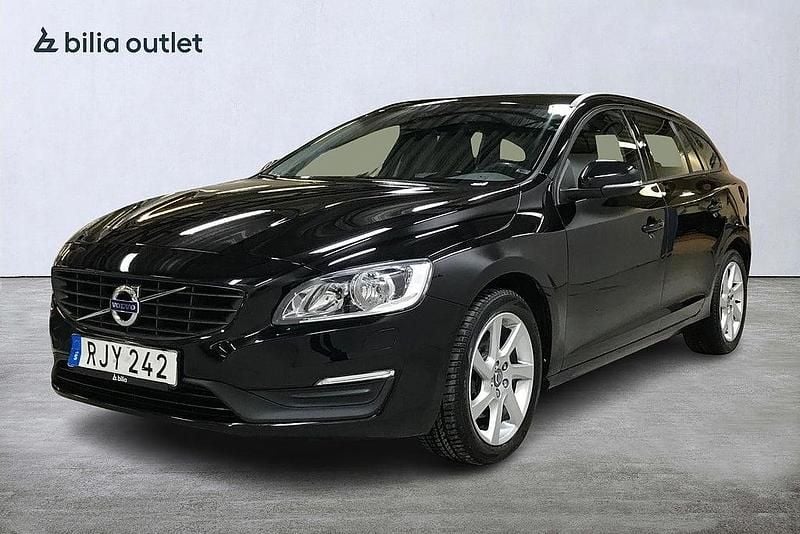 Svart Begagnad 2017 Volvo V60 Business Edition Kombi | 159 900 kr (Bra pris) - Bild 1/3