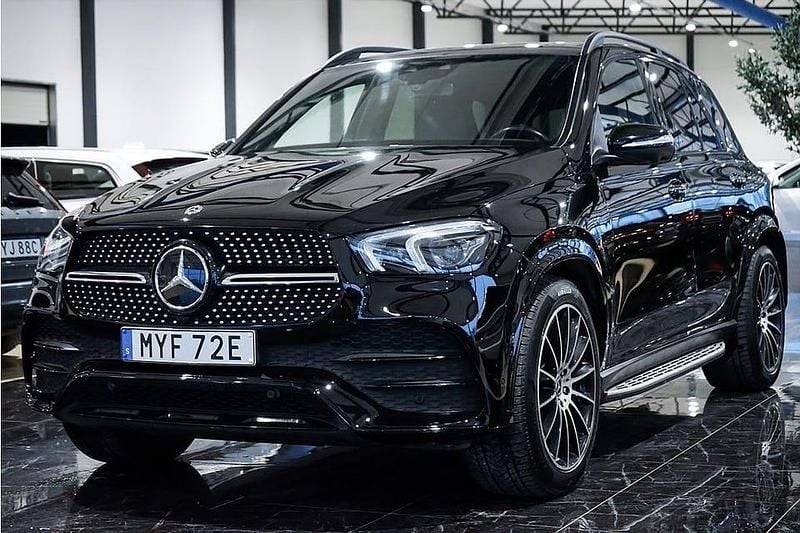 Svart Begagnad 2020 Mercedes GLE350 AMG SUV | 539 500 kr (Marknadspris) - Bild 1/4