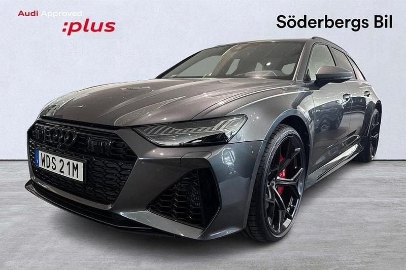 Grå (daytonagrå pärleffekt) Ny 2024 Audi RS6 Performance Kombi | 1 570 000 kr (Bra pris) - Bild 1/4
