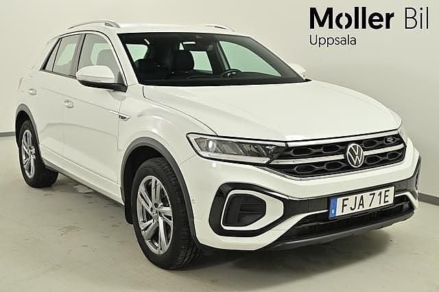 Begagnad VW T-Roc R-line 150 HK (110 kW) 2024 Pure white SUV