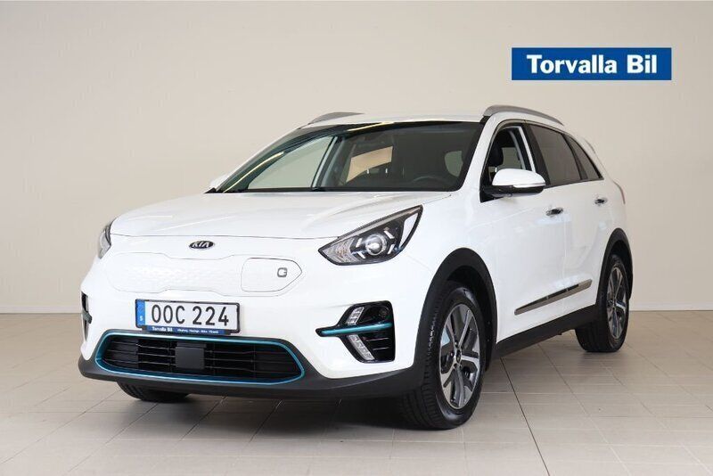 Vit Begagnad 2021 Kia e-Niro 2 SUV | 276 000 kr (Lite dyr) - Bild 1/4