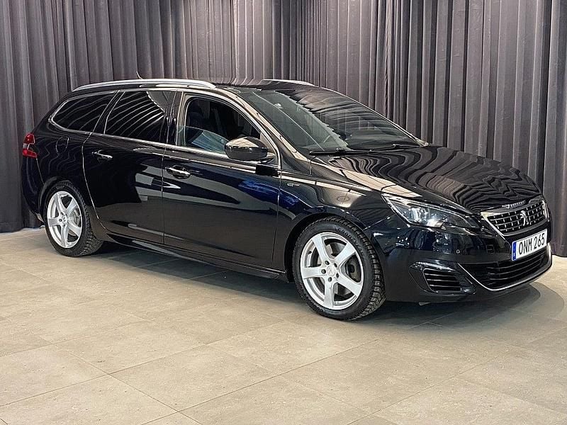 Begagnad Peugeot 308 GT 181 HK (133 kW) 2015 Svart Kombi